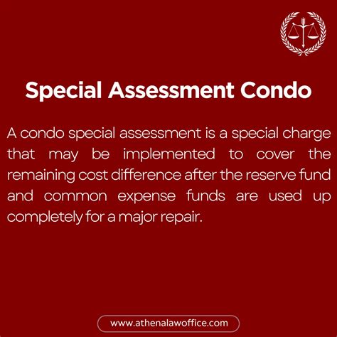 Special Assessments Department.
